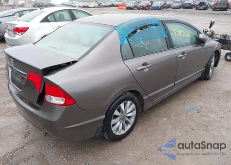 2011 Honda Civic Ex-L из США, поврежденный, VIN 19XFA1F94BE002377